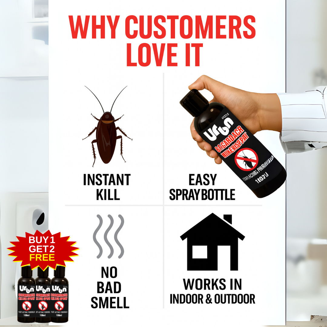 Cockroach Killer Spray | BUY 1 GET 2 FREE
