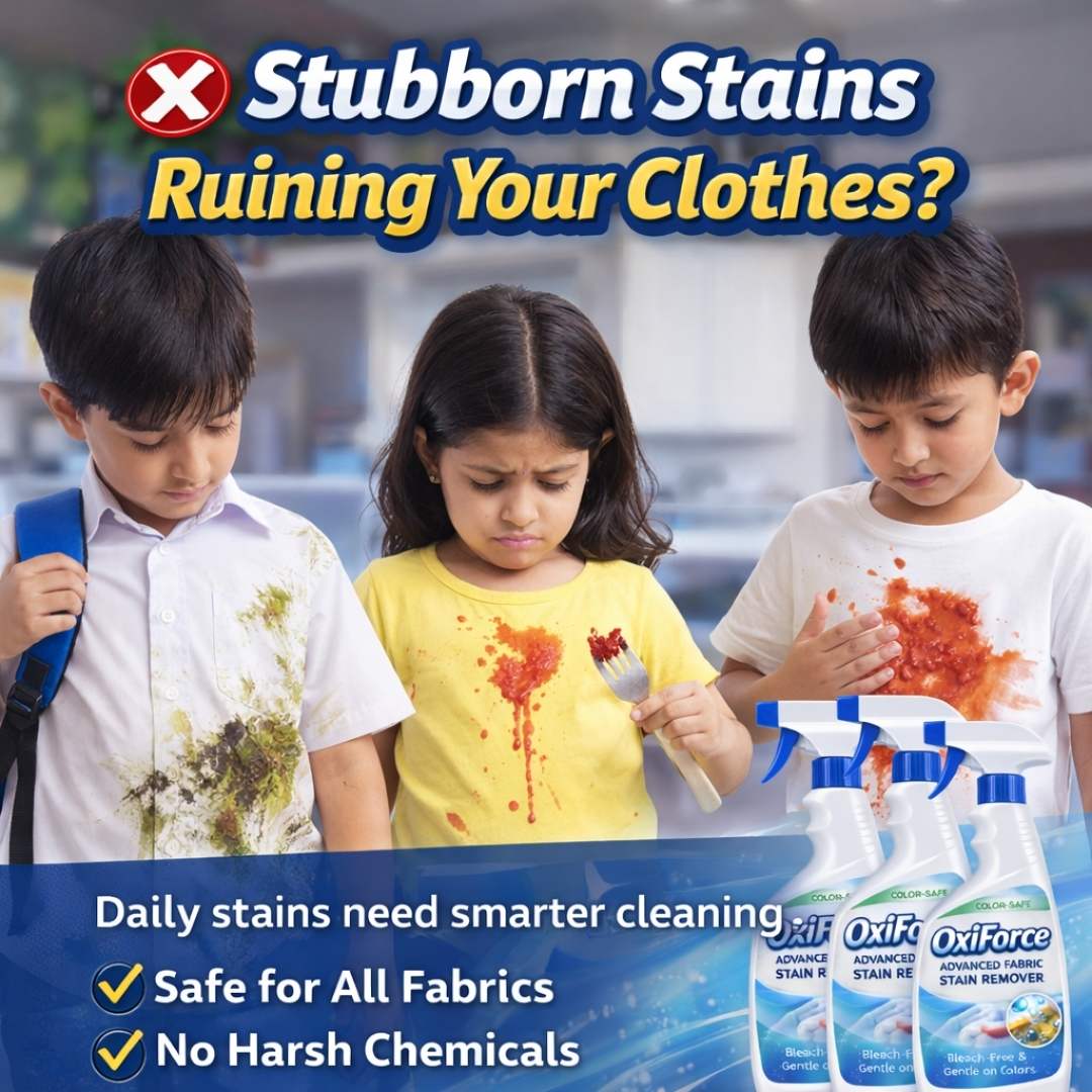 OxiForce Advanced Stain Remover Spray | Color-Safe | BUY 1 GET 1 FREE!