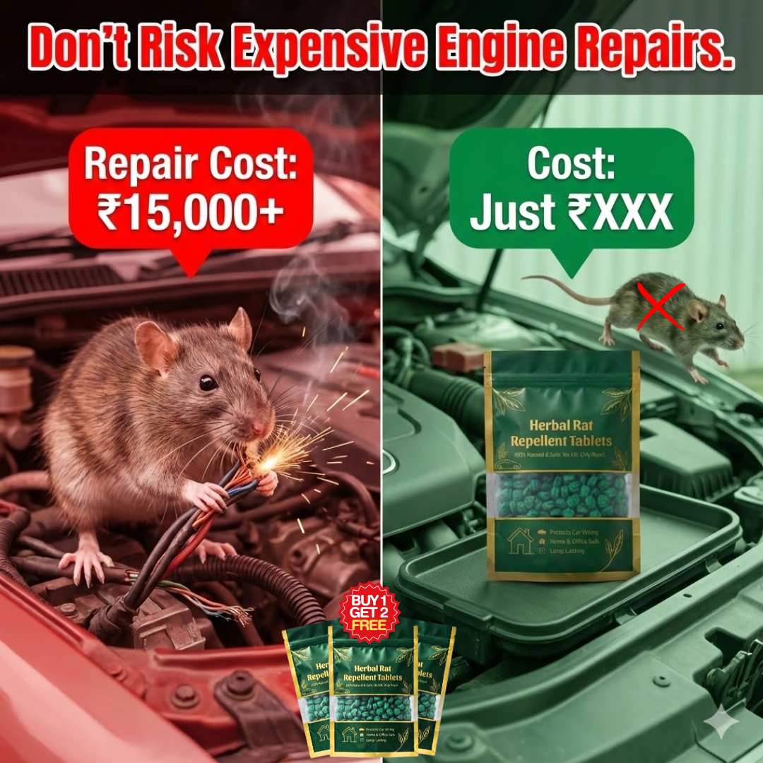 Rat Repellent Pellets | Buy 1 Get 2 Free