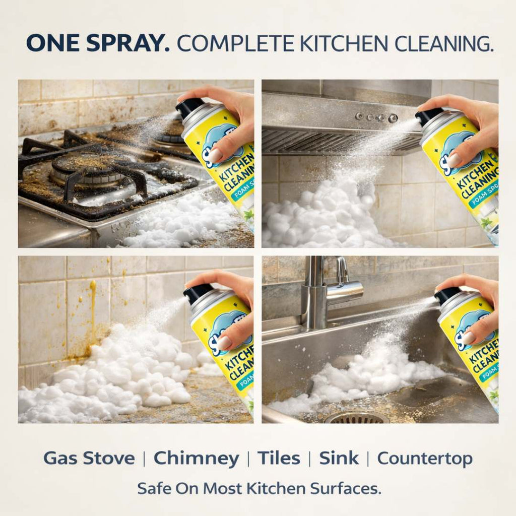 Kitchen Cleaning Form Spray - Buy 1 Get 1 Free