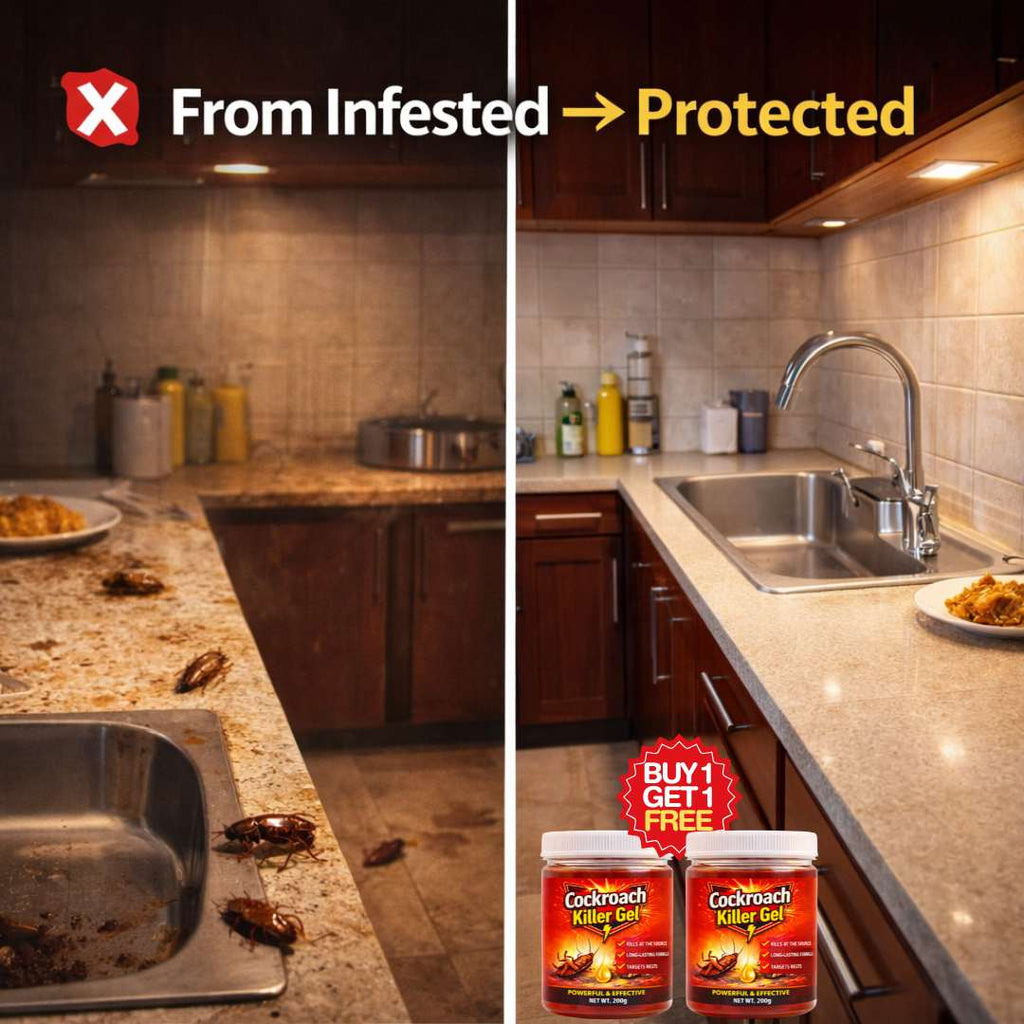 Cockraoch Killer Gel - Smart Pest Control Solution Buy 1 Get 1 Free