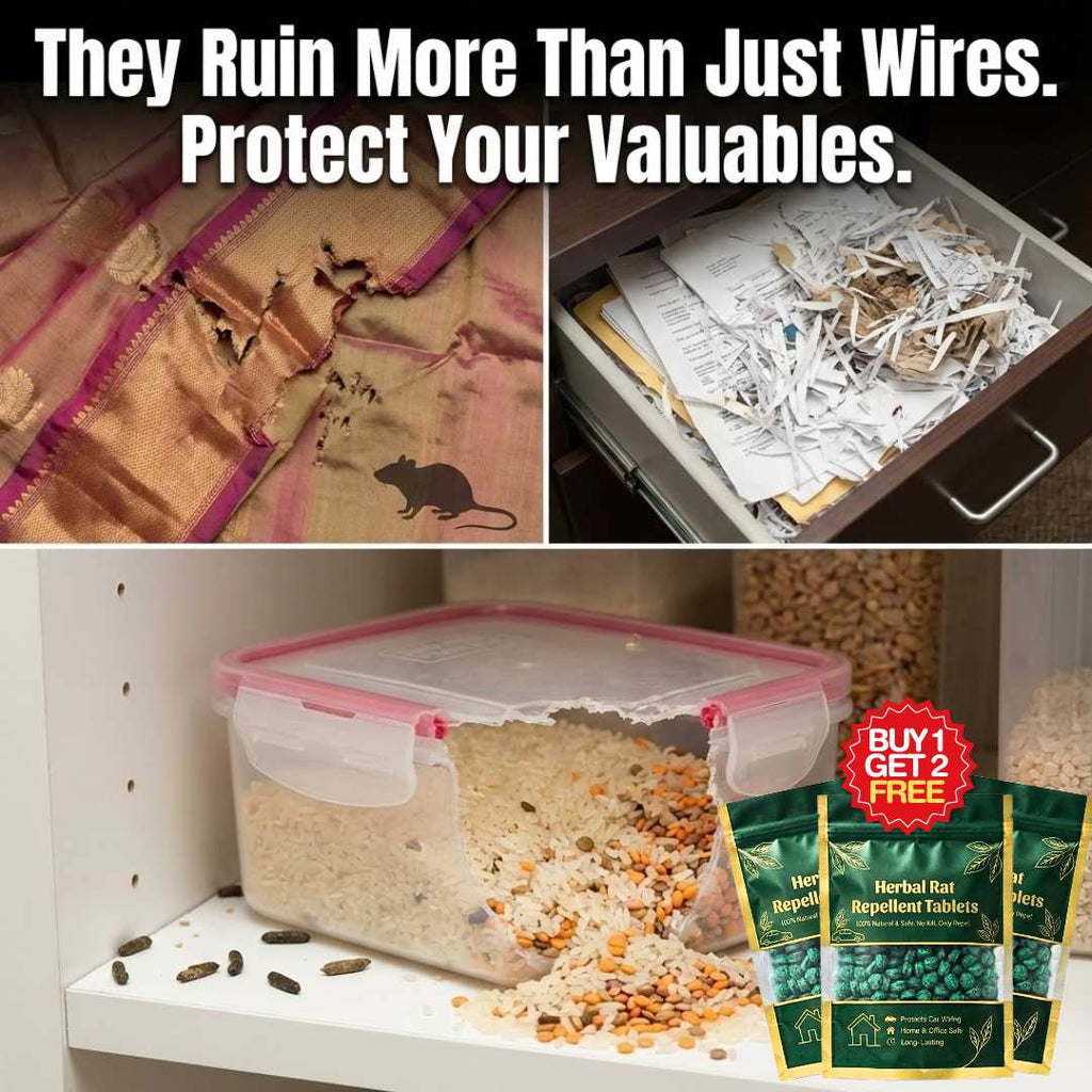 Rat Repellent Pellets | Buy 1 Get 2 Free