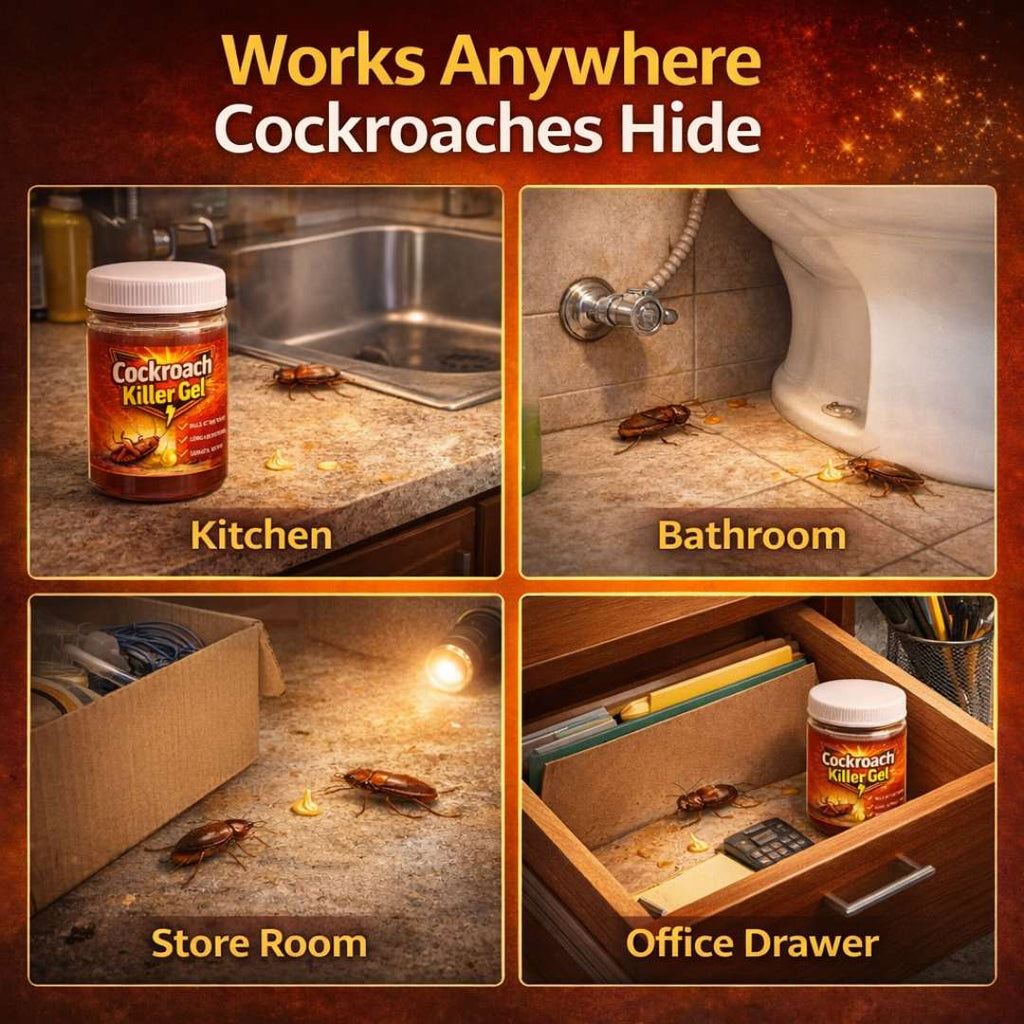 Cockraoch Killer Gel - Smart Pest Control Solution Buy 1 Get 1 Free
