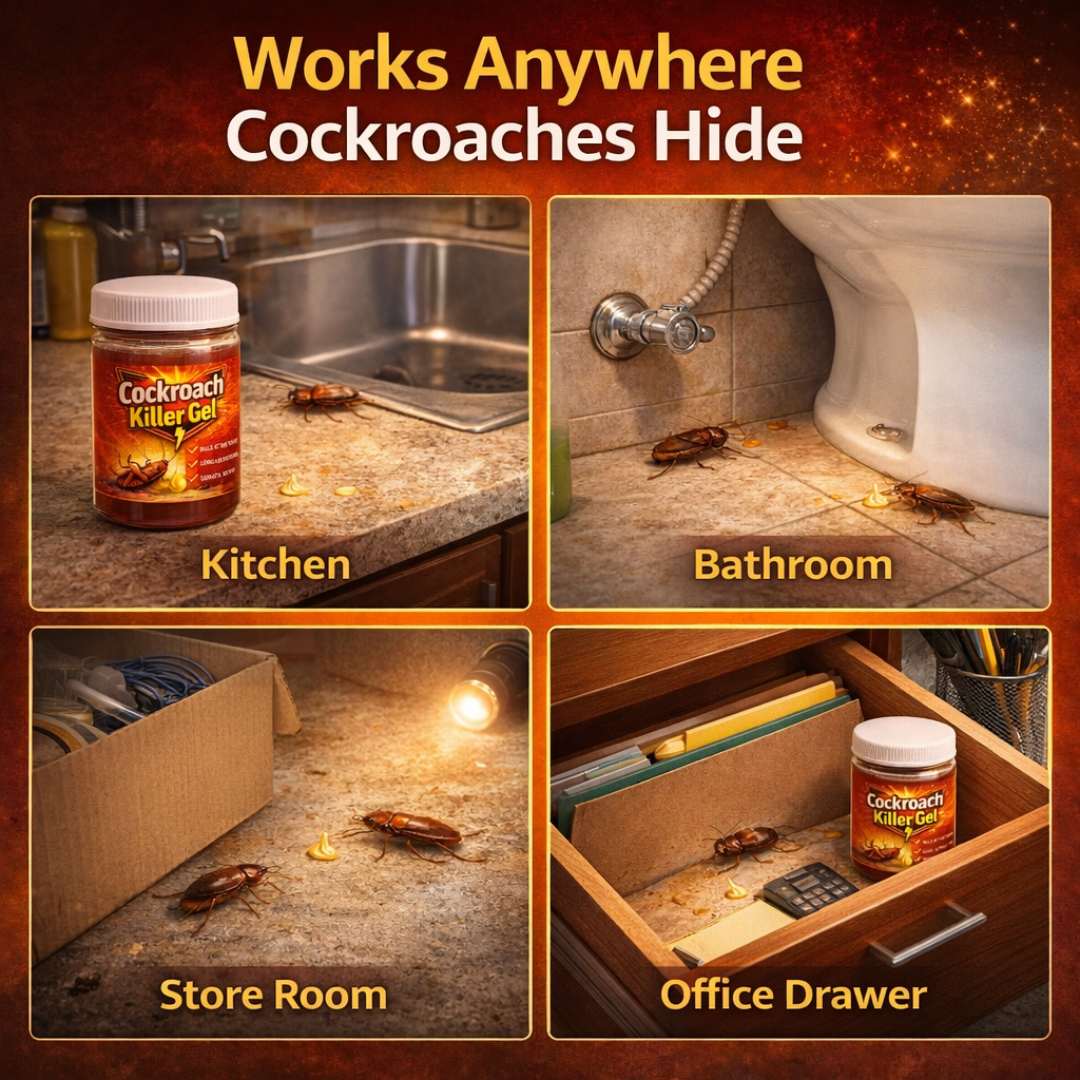 Cockraoch Killer Gel - Smart Pest Control Solution Buy 1 Get 1 Free