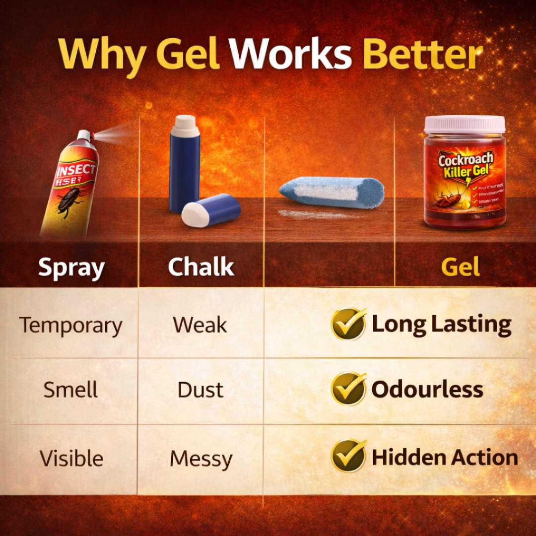 Cockraoch Killer Gel - Smart Pest Control Solution Buy 1 Get 1 Free