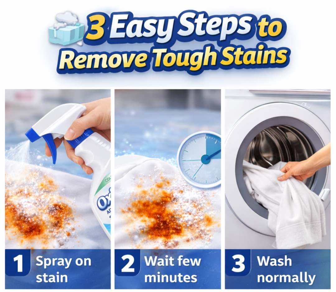 OxiForce Advanced Stain Remover Spray | Color-Safe | BUY 1 GET 1 FREE!
